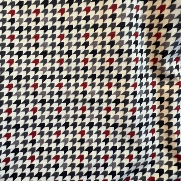 Robert Graham LS Button Down Modern Americana Houndstooth Blue Red White 3XL - Picture 8 of 9